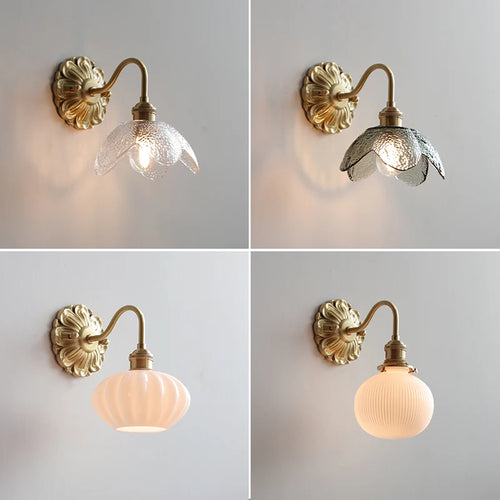 Applique murale LED en verre gris fumé - vue 5 sur 23
