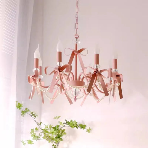 lustre romantique mignon pour chambre enfant décoration lumineuse - vue 2 sur 8