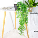plantes artificielles suspendues décoratives pour intérieur et jardin
