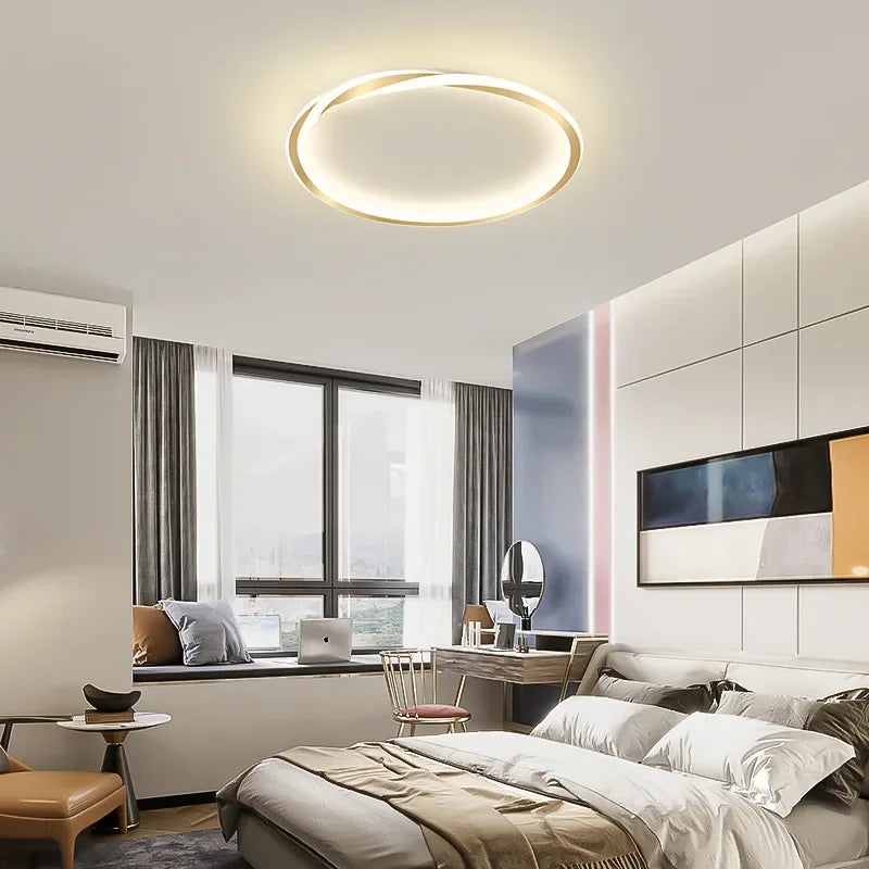 plafonnier led moderne pour décoration intérieure élégante - vue 4 sur 18