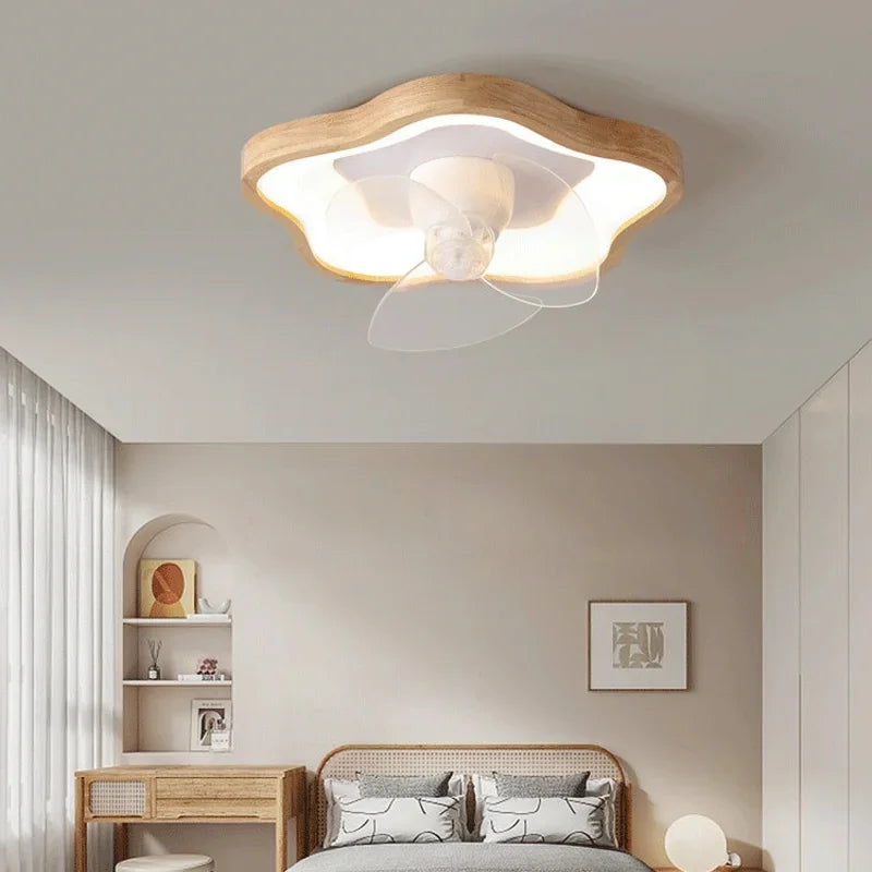 plafonnier oscillant créatif nordique avec lumière led et télécommande - vue 2 sur 11