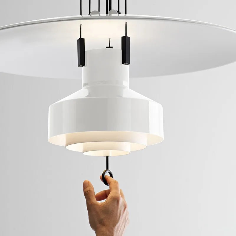 lustre suspendu nordique réglable pour intérieur élégant - vue 5 sur 14