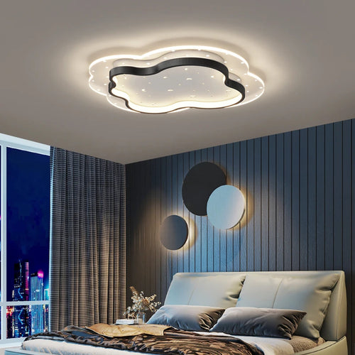 plafonnier led encastré étoiles romantique moderne pour enfants - vue 2 sur 12