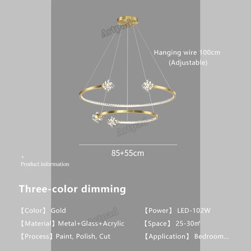 suspension en verre de luxe pour intérieur élégant - vue 9 sur 12