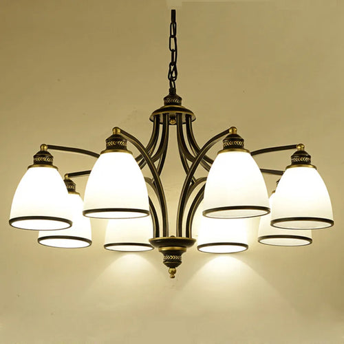 lustre rétro pour une ambiance campagnarde chaleureuse - vue 2 sur 19