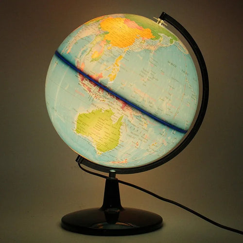 globe terrestre lumineux pour apprendre langlais et le chinois aux enfants - vue 3 sur 7