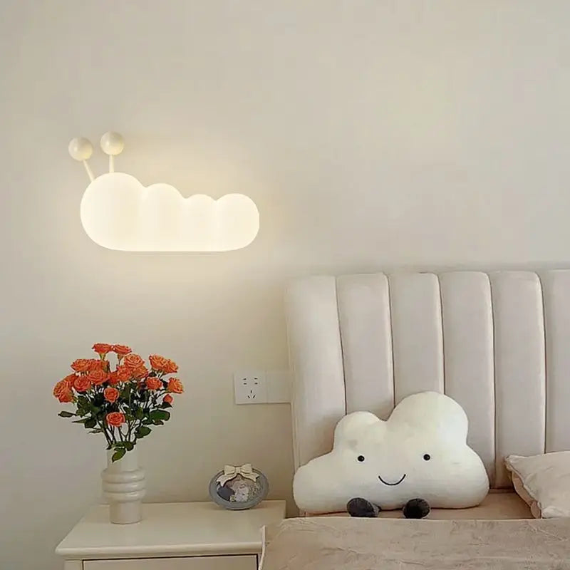 applique murale nordique led pour enfants motifs animaux lune soleil - vue 3 sur 13