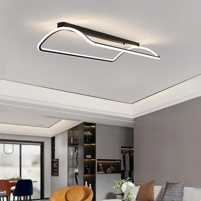 Plafond moderne à LEDs lampes pour salon salle à manger balcon chambre plafond Lustre intérieur décor à la maison luminaire Lustre - vue 5 sur 18