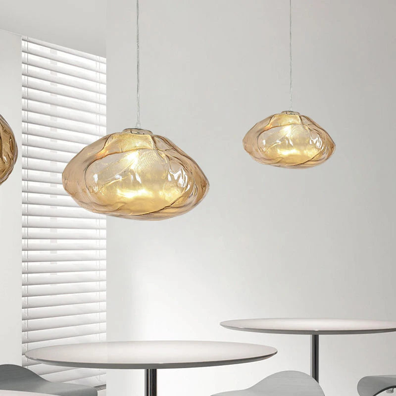 suspension moderne lampe duplex escaliers pour restaurant - vue 3 sur 9