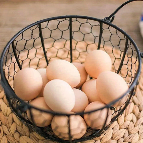 panier à œufs en métal pour rangement de cuisine et support pratique - vue 5 sur 5
