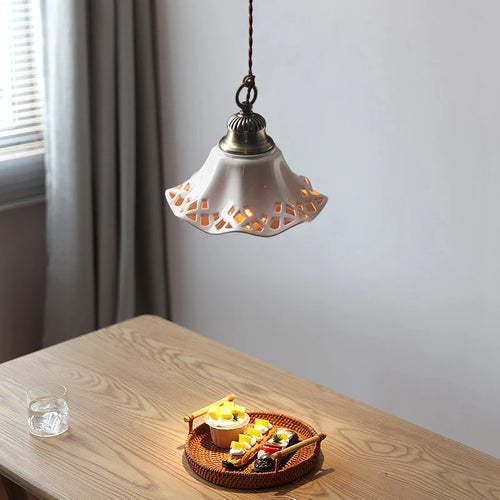 Suspension led en céramique moderne simple - vue 7 sur 29