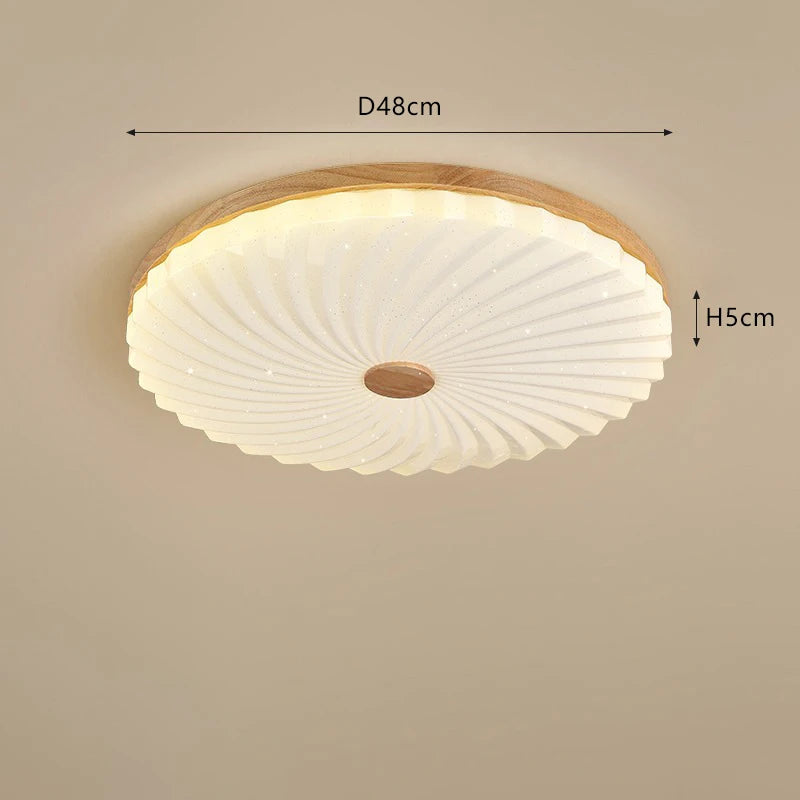 bûche créative led éclairage de plafond minimaliste luminaire - vue 6 sur 8
