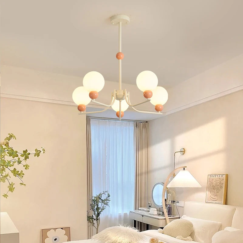 suspension led modernes forme ronde luminaires intérieurs - vue 6 sur 8