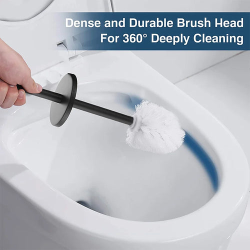 support mural pour brosse de toilette en acier inoxydable durable - vue 5 sur 17