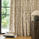 Rideau occultant floral style chinois pour salon chambre