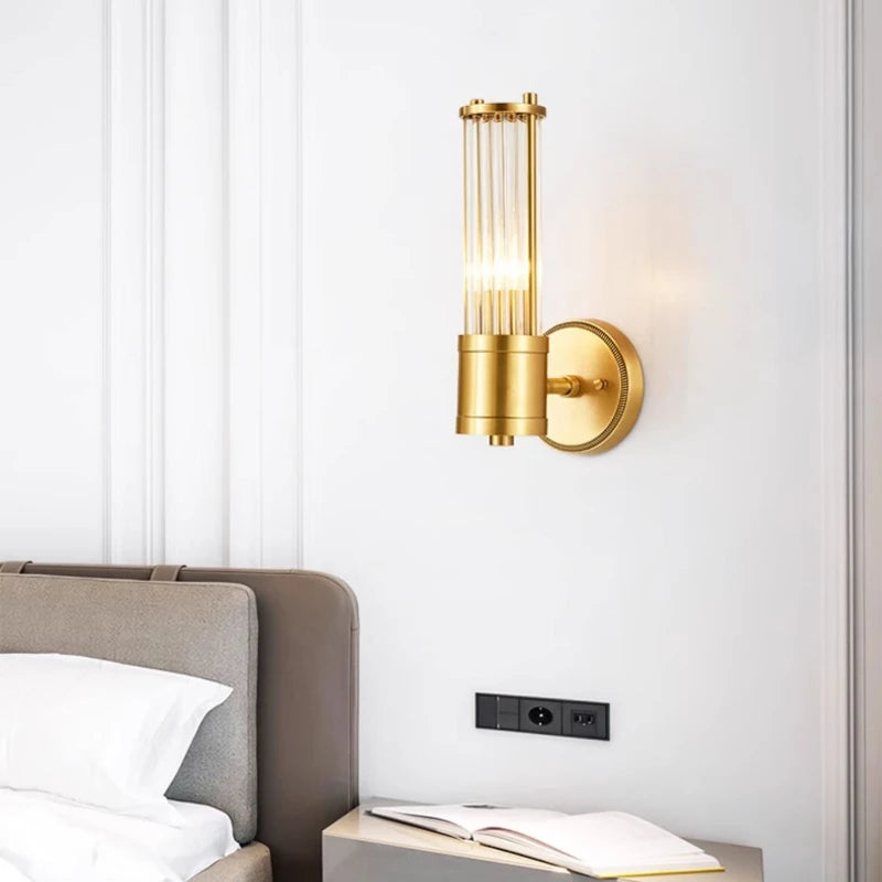 applique murale en cuivre style rétro pour intérieur élégant - vue 4 sur 8
