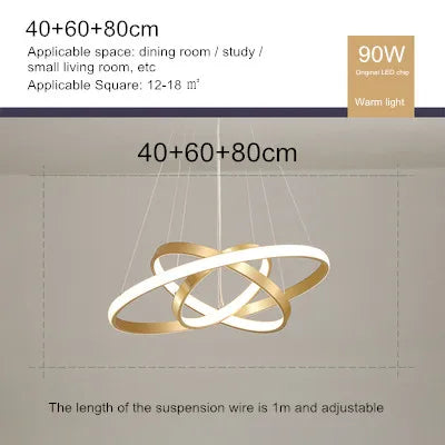 lustre moderne nordique avec télécommande et design épuré - vue 12 sur 30