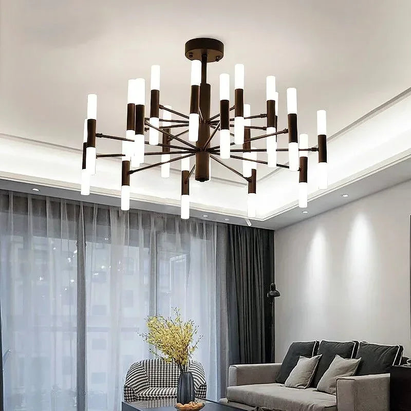suspension moderne en acrylique pour décoration intérieure élégante - vue 2 sur 18