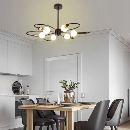 lustres modernes à led pour décoration intérieure élégante - vue 2 sur 10