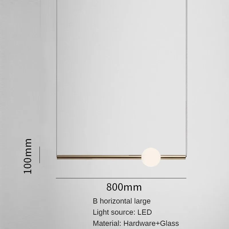suspension led design pour décoration intérieure moderne - vue 10 sur 14