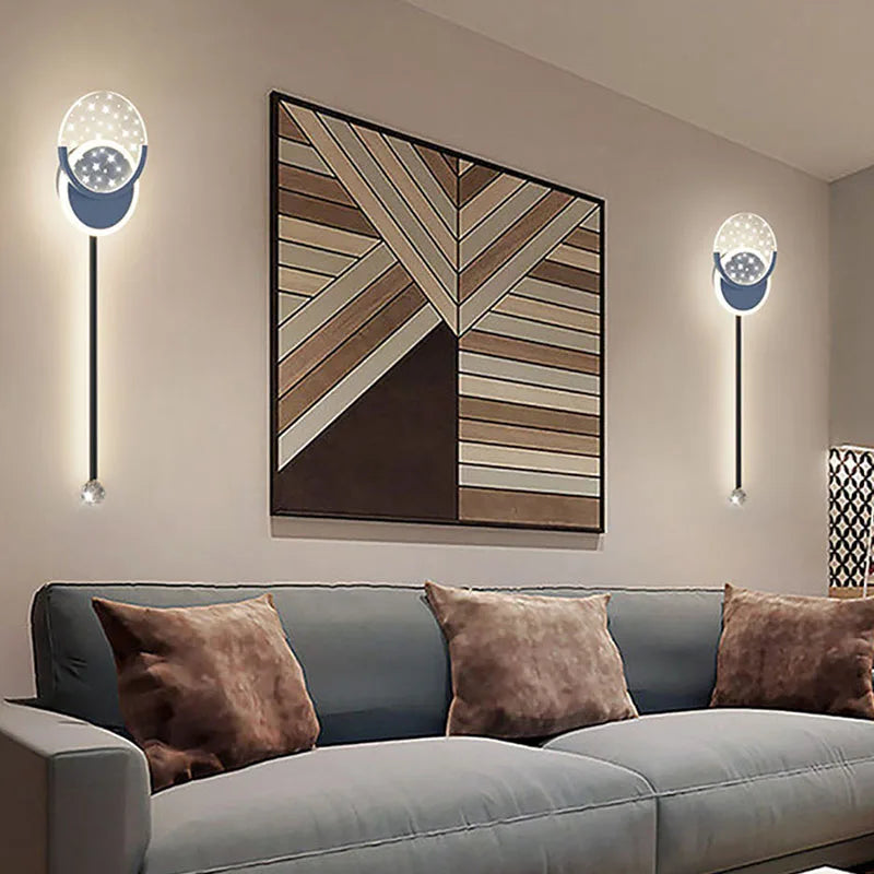 applique murale led design pour décoration intérieure moderne - vue 5 sur 15