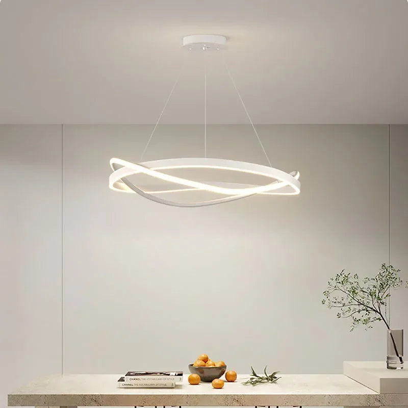 suspension à led moderne pour décoration intérieure élégante - vue 6 sur 12