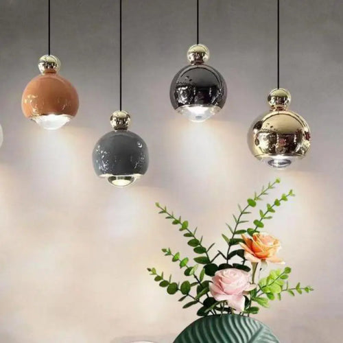 suspension led boule art déco pour décoration d'intérieur enfants - vue 2 sur 11