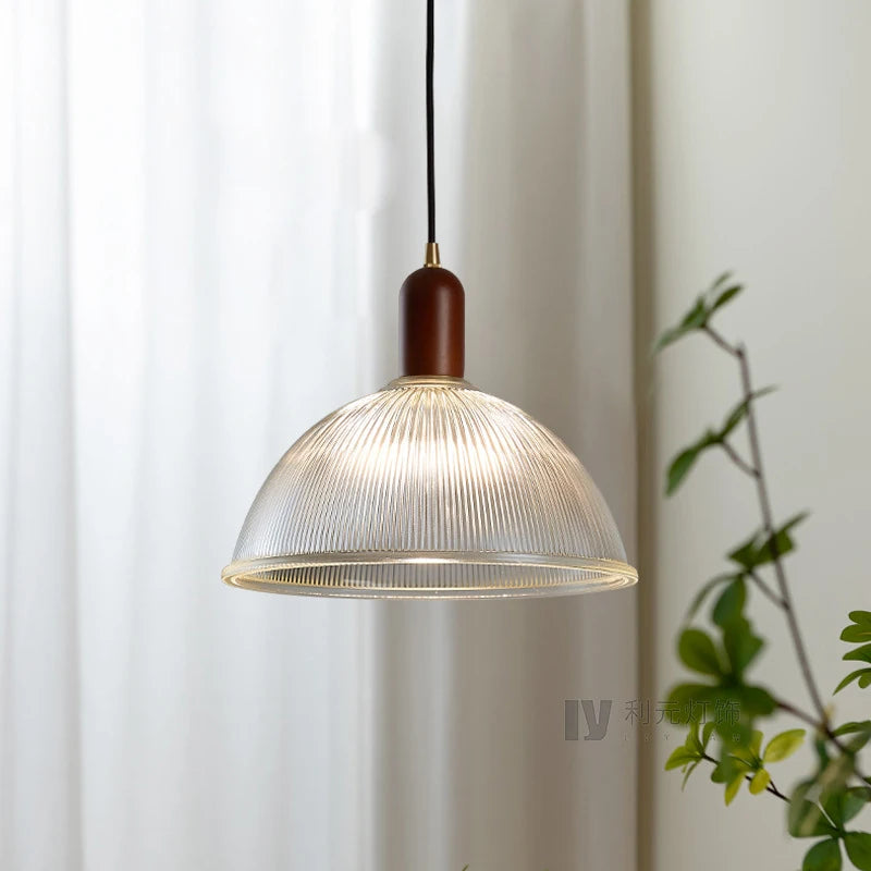 Suspension design en verre Simple de Style japonais - vue 3 sur 5