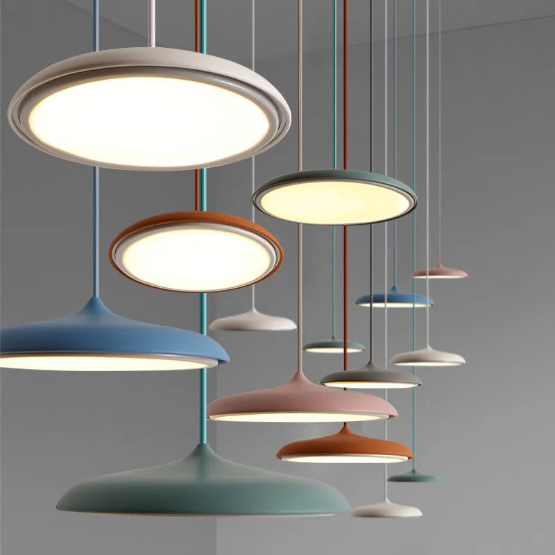 lustres modernes minimalistes lampes led pour bar et table - vue 10 sur 22