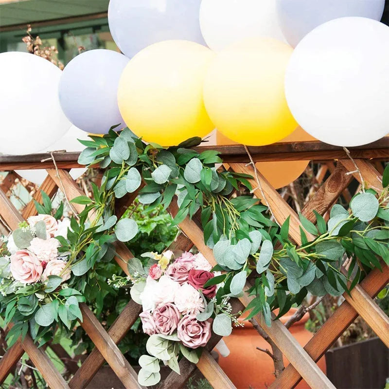 guirlande de lierre artificielle pour décoration de mariage et fête - vue 6 sur 7