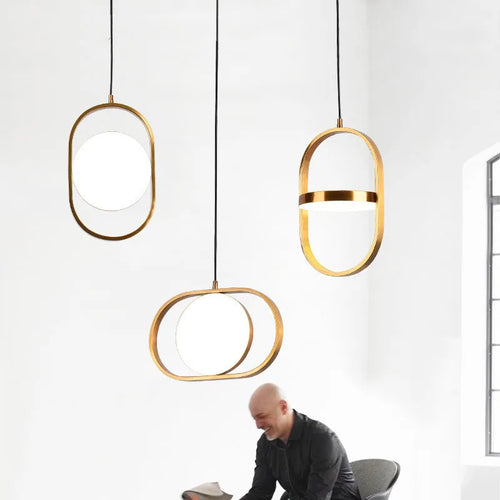 Plafonnier led rotatif au design moderne - vue 5 sur 10