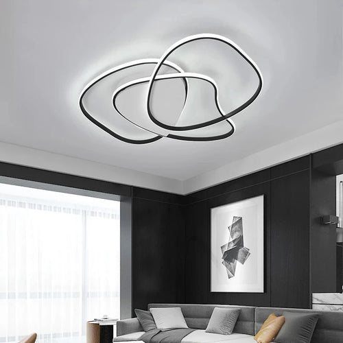 plafonnier led moderne design créatif pour intérieur décoratif - vue 5 sur 10