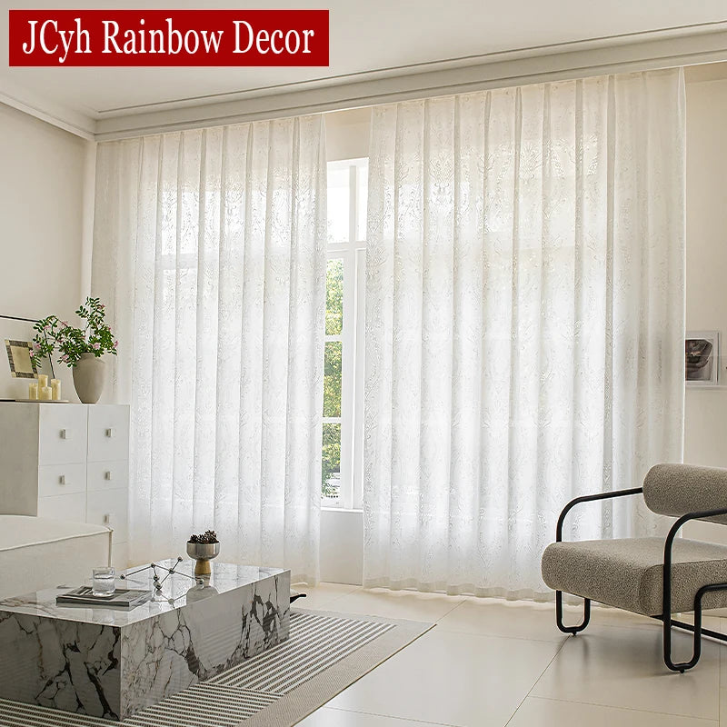 Voilage rideau moderne pour chambre salon separation piece - vue 2 sur 7
