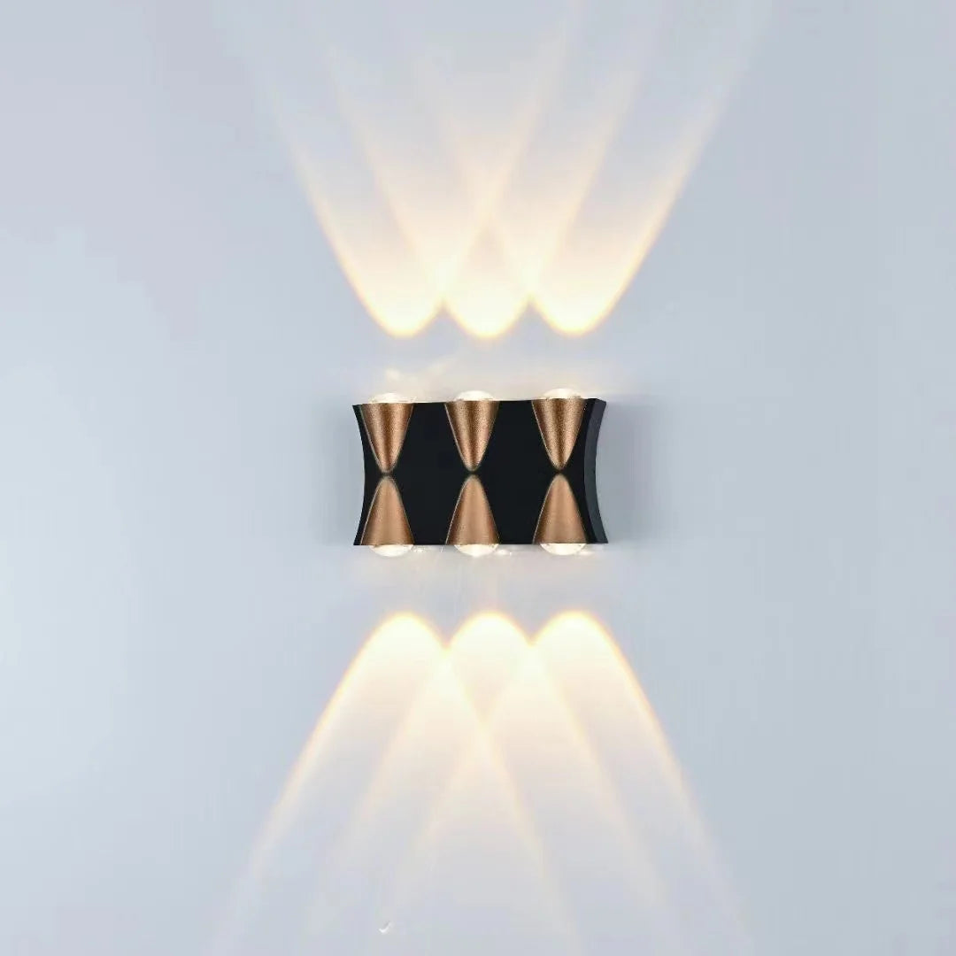 applique murale extérieure moderne pour jardin et hôtel - vue 11 sur 11