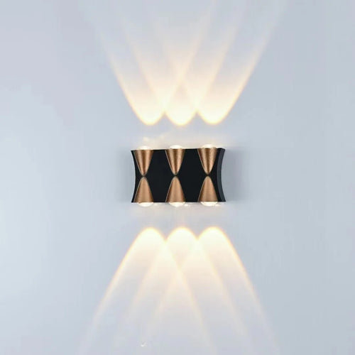 applique murale extérieure moderne pour jardin et hôtel - vue 12 sur 11