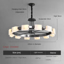 suspension moderne en marbre espagnol pour intérieur élégant