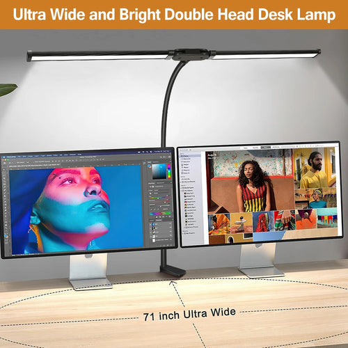 Lampes de bureau Led à Double tête - vue 6 sur 7