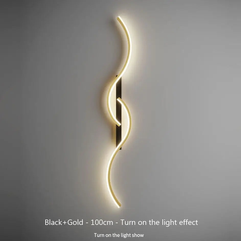 applique murale led moderne pour décoration intérieure élégante - vue 3 sur 12
