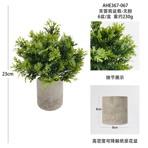 plantes artificielles pour décoration de bureau et table - vue 18 sur 21