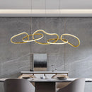 lustre Simple moderne île Restaurant suspension nordique luxe créatif en acier inoxydable galvanisé suspension