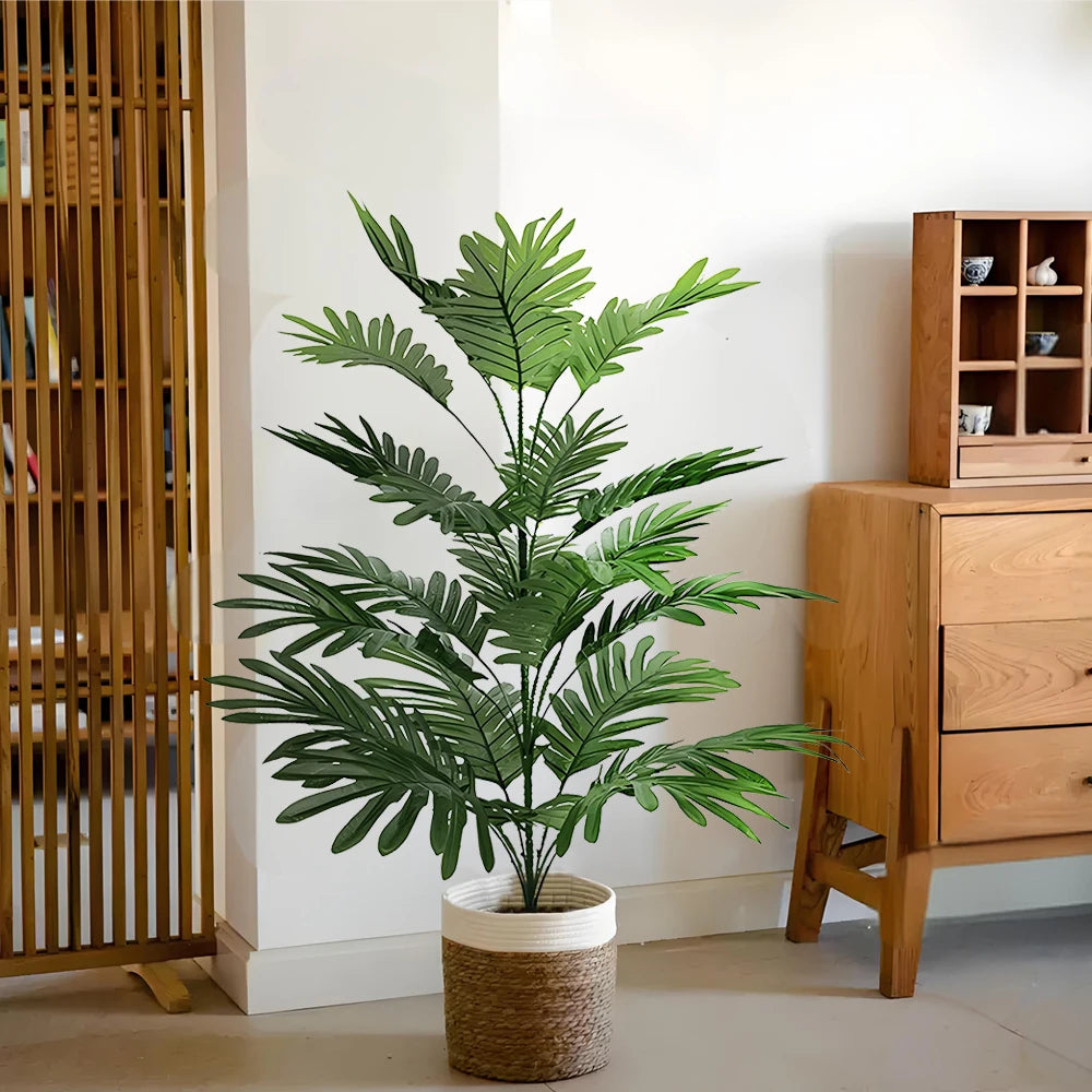 plantes artificielles de palmier pour décoration intérieure et extérieure - vue 2 sur 7