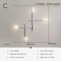 applique murale led moderne pour décoration intérieure élégante