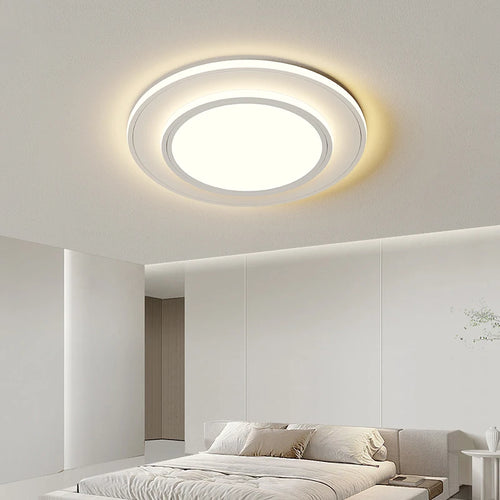 plafonnier double couche moderne pour un éclairage élégant à la maison - vue 5 sur 14