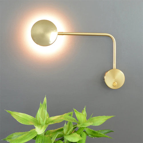 applique murale led moderne avec interrupteur rotative pour décoration maison - vue 10 sur 18