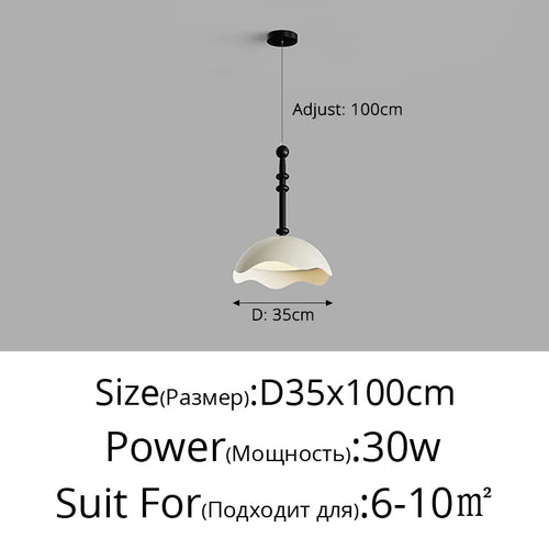 plafonnier girly en coquille d'œuf créatif haut de gamme pour chambre - vue 13 sur 14