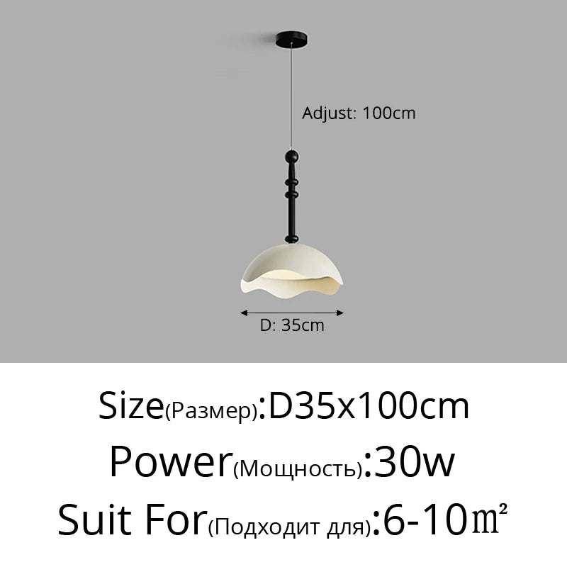plafonnier girly en coquille d'œuf créatif haut de gamme pour chambre - vue 13 sur 14