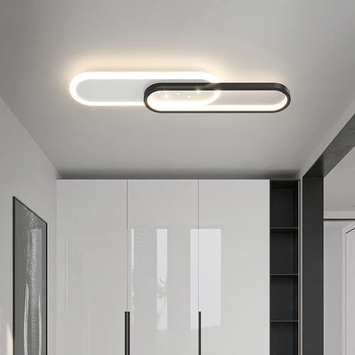 plafonnier led minimaliste moderne pour extérieur - vue 6 sur 14
