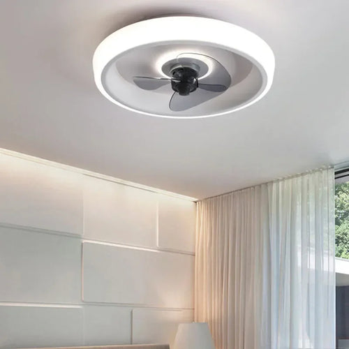 ventilateur silencieux à lames invisibles avec éclairage intégré - vue 3 sur 12
