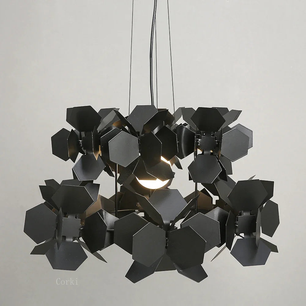 suspension moderne en fer design scandinave pour intérieur élégant - vue 2 sur 7