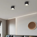 Plafonniers Led créatifs en acrylique blanc et noir